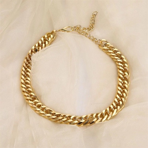 Lulu's Jewelry Royal Rank Gold Link Chain Minimalist Necklace Poshmark